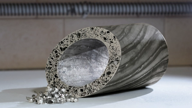 Aluminiumschaum: Späne statt Neupulver